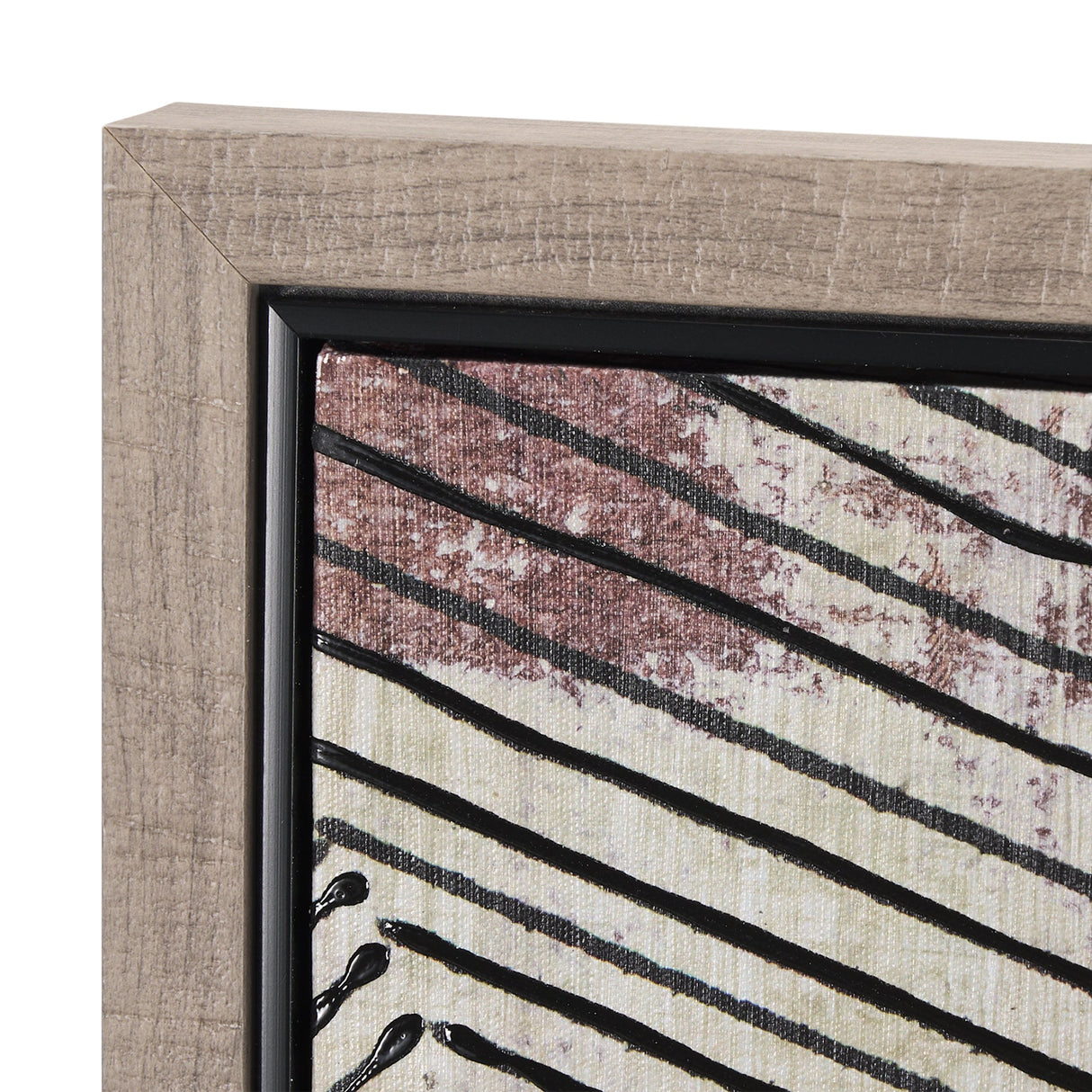 Papyrus Texture II by Mercana Studio a Hand Embellished Textured Framed Canvas by Mercana at Eve Furniture