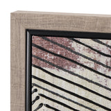 Papyrus Texture II by Mercana Studio a Hand Embellished Textured Framed Canvas by Mercana at Eve Furniture
