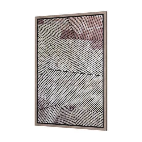 Papyrus Texture III by Mercana Studio a Hand Embellished Textured Framed Canvas by Mercana at Eve Furniture