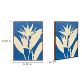 Paradis Multicolor 2 Framed Painting by MOES at Eve Furniture