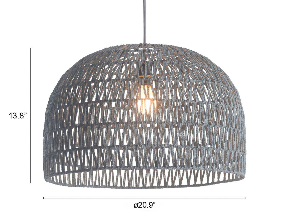 Paradise Gray Ceiling Lamp by Zuomod at Eve Furniture