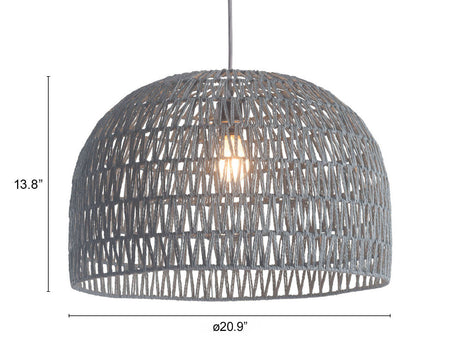 Paradise Gray Ceiling Lamp by Zuomod at Eve Furniture