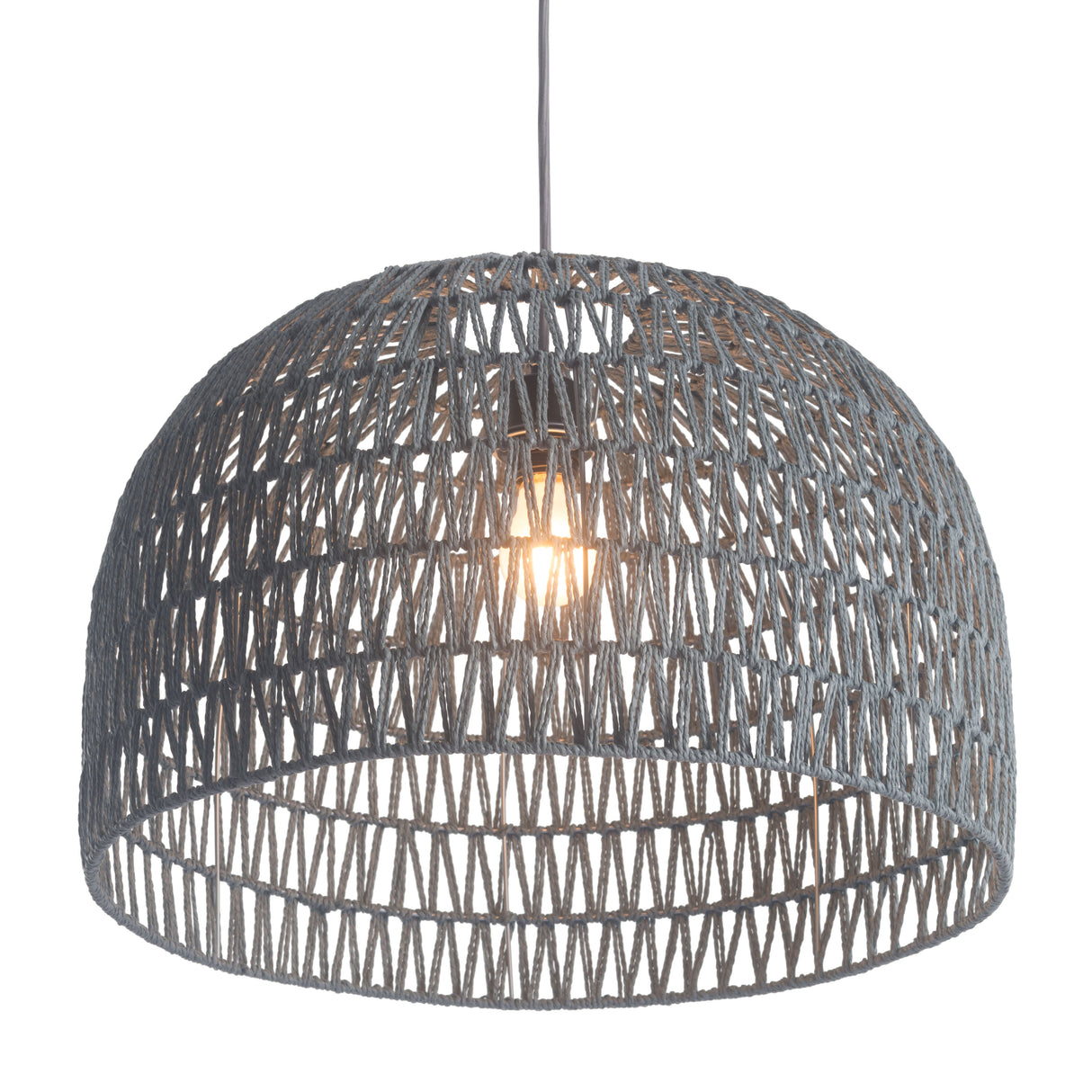 Paradise Gray Ceiling Lamp by Zuomod at Eve Furniture