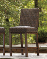 Paradise Trail Medium Brown Bar Stool (Set of 2) by Ashley at Eve Furniture