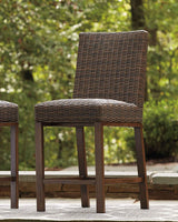 Paradise Trail Medium Brown Bar Stool (Set of 2) by Ashley at Eve Furniture