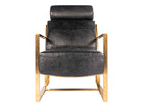 Paradiso Black Chair by Moe's Home at Eve Furniture