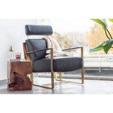 Paradiso Chair Black by Moe's Home at Eve Furniture