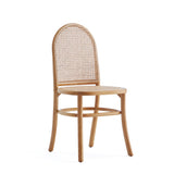 Paragon Dining Chair 2.0 in Nature and Cane (set of 2) by Manhattan Comfort at Eve Furniture
