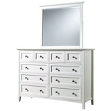 Paragon Eight Drawer Dresser in White by Modus Furniture at Eve Furniture