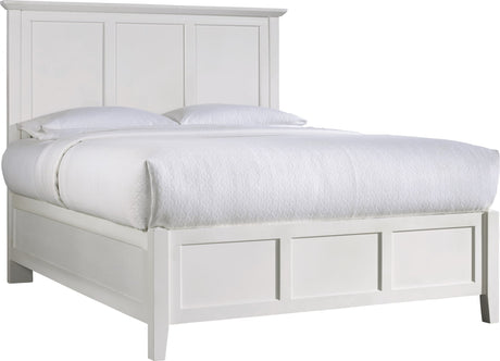 Paragon White King Panel Bed by Modus Furniture at Eve Furniture