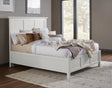 Paragon White King Panel Bed by Modus Furniture at Eve Furniture