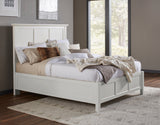 Paragon White King Panel Bed by Modus Furniture at Eve Furniture