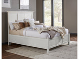 Paragon Wood Full Panel Bed in White by Modus Furniture at Eve Furniture