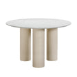 Parcino Terrazzo Concrete Indoor / Outdoor 47" Round Dining Table by TOV Furniture at Eve Furniture