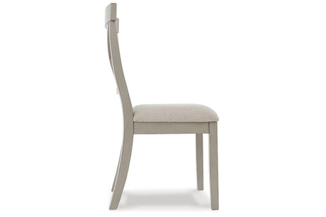 Parellen Gray Dining Chair, Set of 2 by Ashley at Eve Furniture