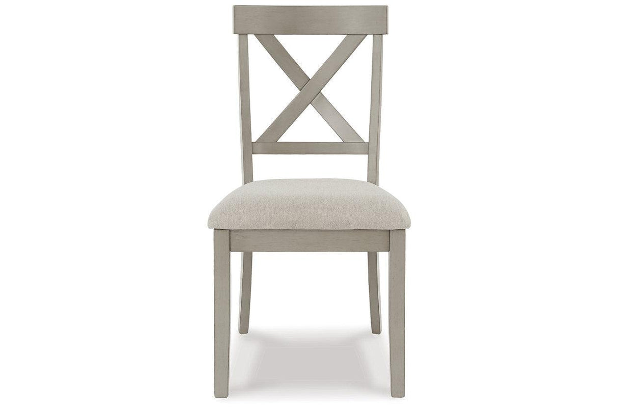 Parellen Gray Dining Chair, Set of 2 by Ashley at Eve Furniture