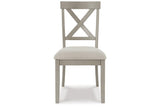 Parellen Gray Dining Chair, Set of 2 by Ashley at Eve Furniture