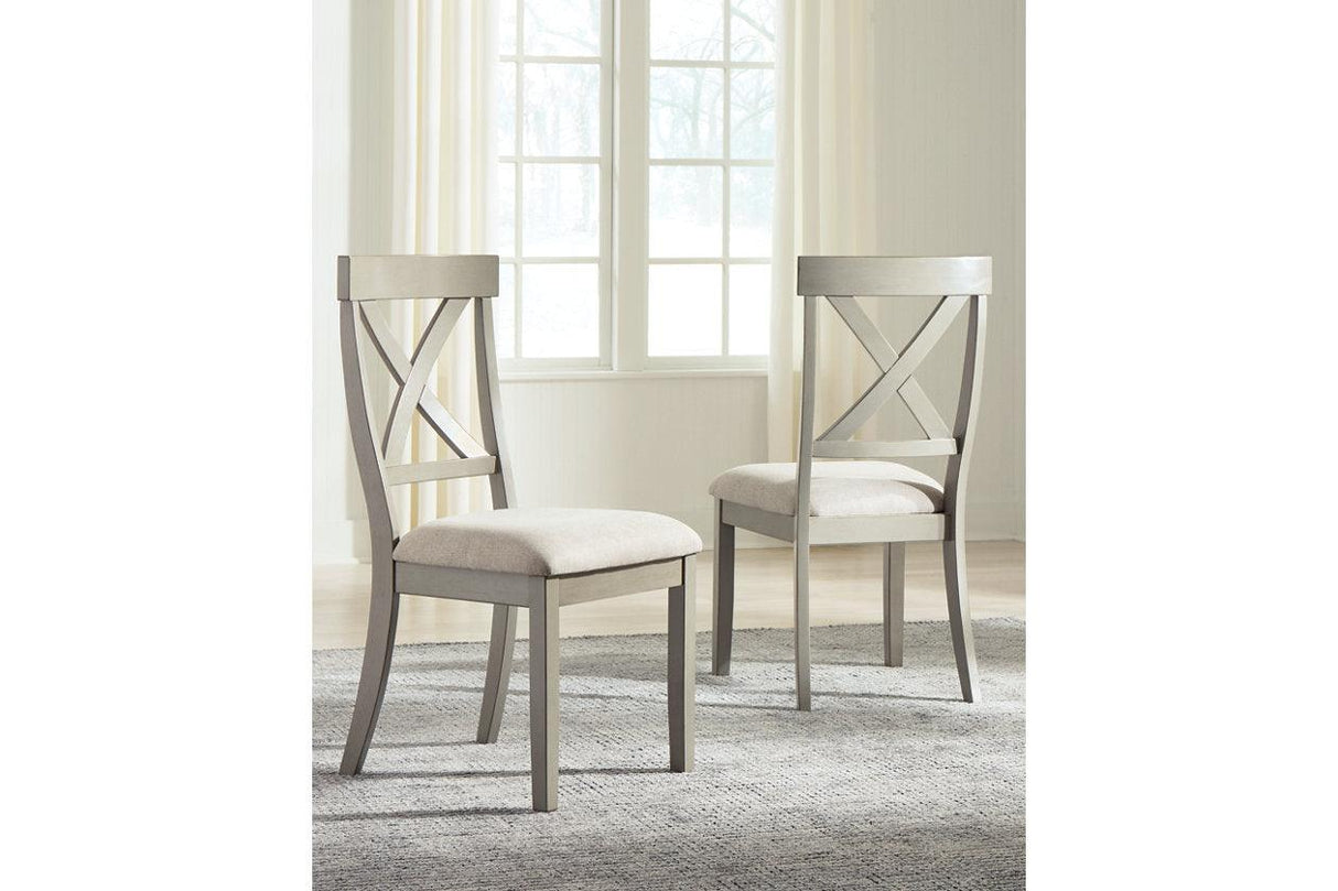 Parellen Gray Dining Chair, Set of 2 by Ashley at Eve Furniture