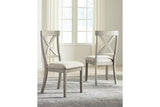 Parellen Gray Dining Chair, Set of 2 by Ashley at Eve Furniture