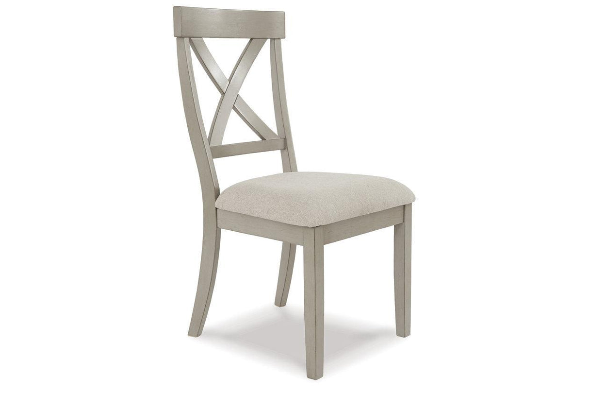 Parellen Gray Dining Chair, Set of 2 by Ashley at Eve Furniture