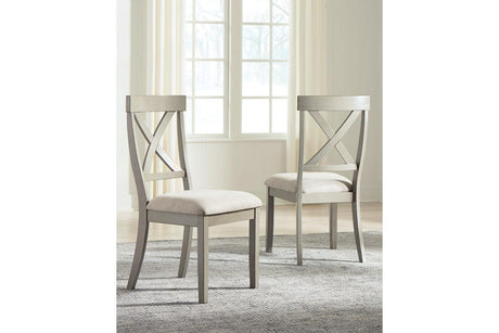 Parellen Gray Dining Chair, Set of 2 by Ashley at Eve Furniture