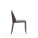 Paris 8-Piece Dining Chairs in Grey by Manhattan Comfort at Eve Furniture
