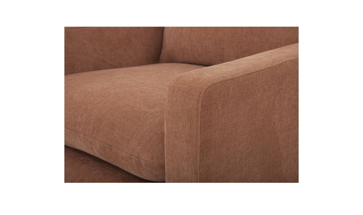 Paris Armchair Heritage Pink by Moe's Home at Eve Furniture