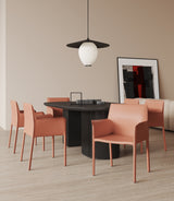 Paris Armchair in Clay by Manhattan Comfort at Eve Furniture