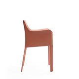 Paris Armchair in Clay by Manhattan Comfort at Eve Furniture