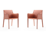 Paris Armchair in Clay (set of 2) by Manhattan Comfort at Eve Furniture