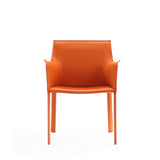 Paris Armchair in Coral by Manhattan Comfort at Eve Furniture
