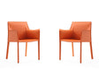 Paris Armchair in Coral (set of 2) by Manhattan Comfort at Eve Furniture