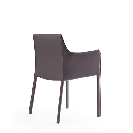 Paris Armchair in Grey by Manhattan Comfort at Eve Furniture