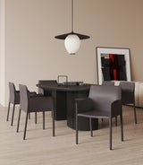 Paris Armchair in Grey (set of 2) by Manhattan Comfort at Eve Furniture