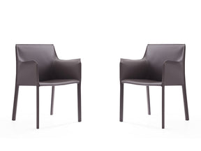 Paris Armchair in Grey (set of 2) by Manhattan Comfort at Eve Furniture