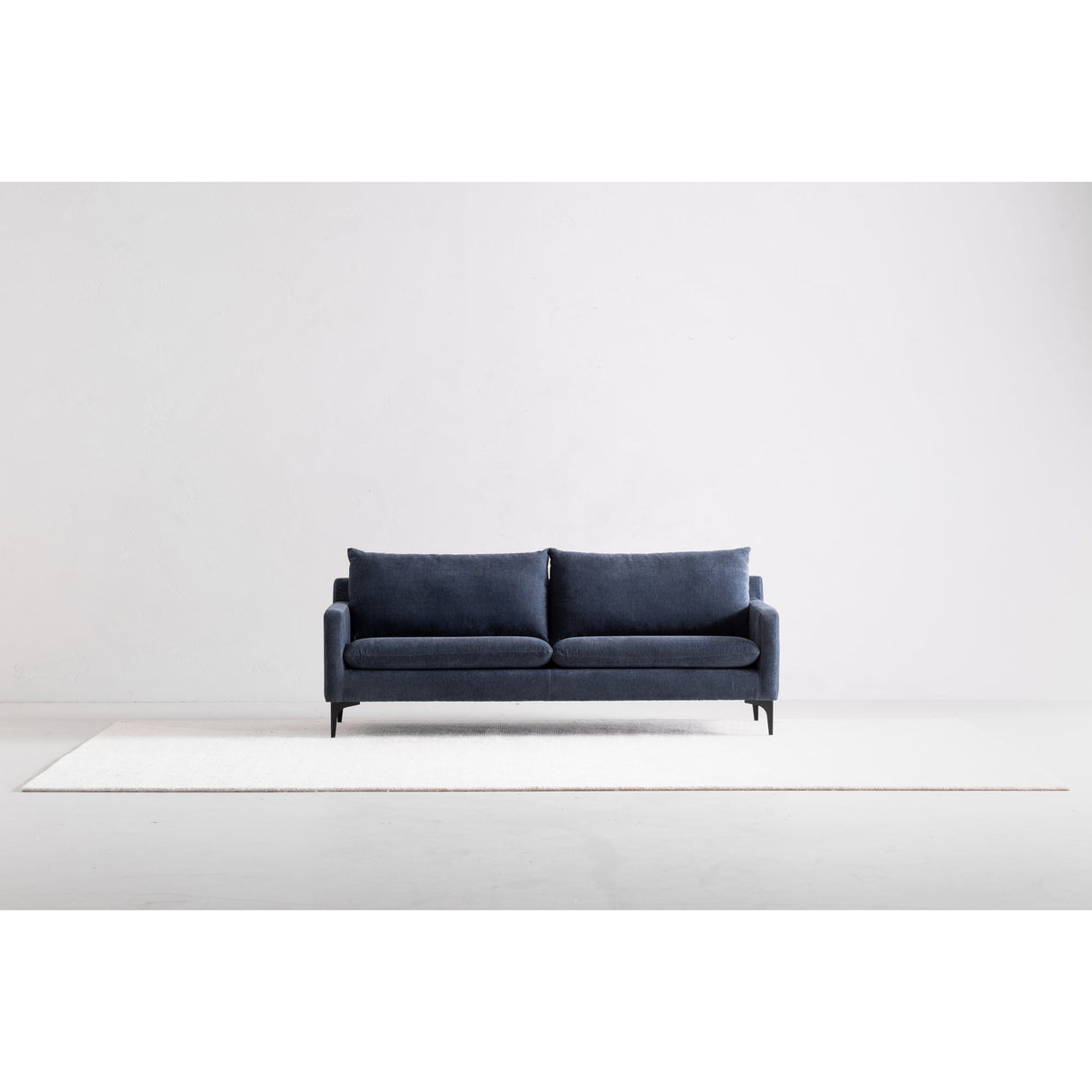 Paris Blue Sofa by Moe's Home at Eve Furniture