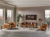Paris Brown Chair by Furnia at Eve Furniture