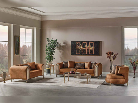 Paris Brown Chair by Furnia at Eve Furniture