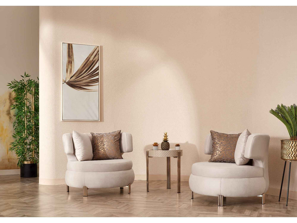 Paris Chair Cream by Furnia at Eve Furniture