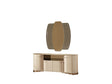 Paris Console With Mirror by Furnia at Eve Furniture
