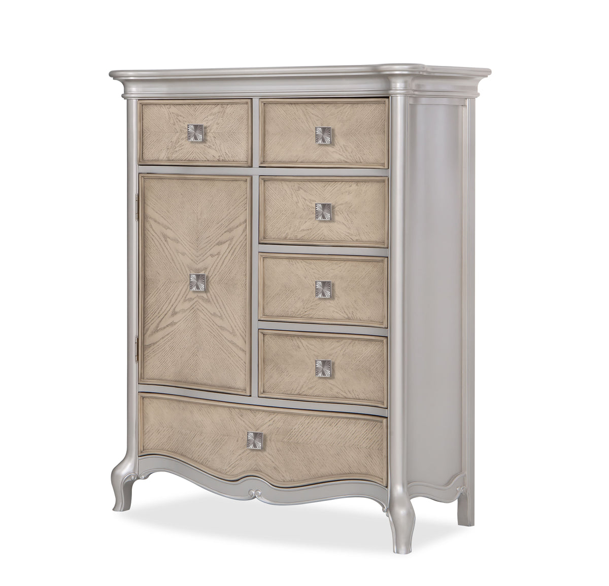 Paris Cream-Beige Bedroom Set by Cosmos Furniture at Eve Furniture