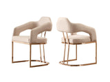 Paris Dining Arm Chair, Set of 2 by Furnia at Eve Furniture