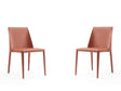 Paris Dining Chair in Clay (set of 2) by Manhattan Comfort at Eve Furniture