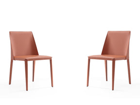 Paris Dining Chair in Clay (set of 2) by Manhattan Comfort at Eve Furniture