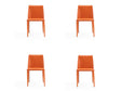 Paris Dining Chair in Coral (set of 4) by Manhattan Comfort at Eve Furniture