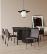 Paris Dining Chair in Grey (set of 2) by Manhattan Comfort at Eve Furniture