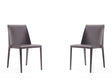 Paris Dining Chair in Grey (set of 2) by Manhattan Comfort at Eve Furniture