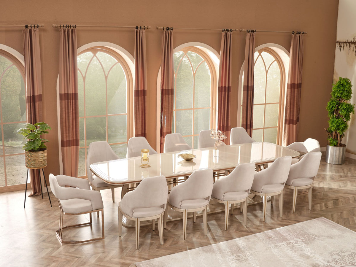 Paris Dining Table by Furnia at Eve Furniture