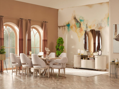 Paris Dining Table by Furnia at Eve Furniture