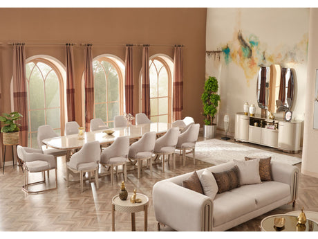 Paris Dining Table by Furnia at Eve Furniture